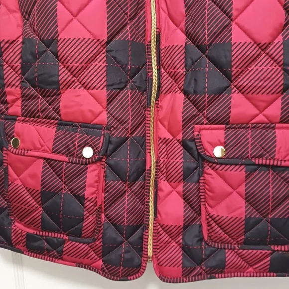 St. John's Bay Puffer Vest SZ 0X NWT - Picture 4 of 9